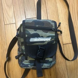 Bape 1st Camo Mini crossbody shoulder bag